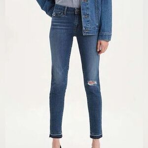 NWT Levi’s 711 Skinny Ankle Mid Rise Jeans